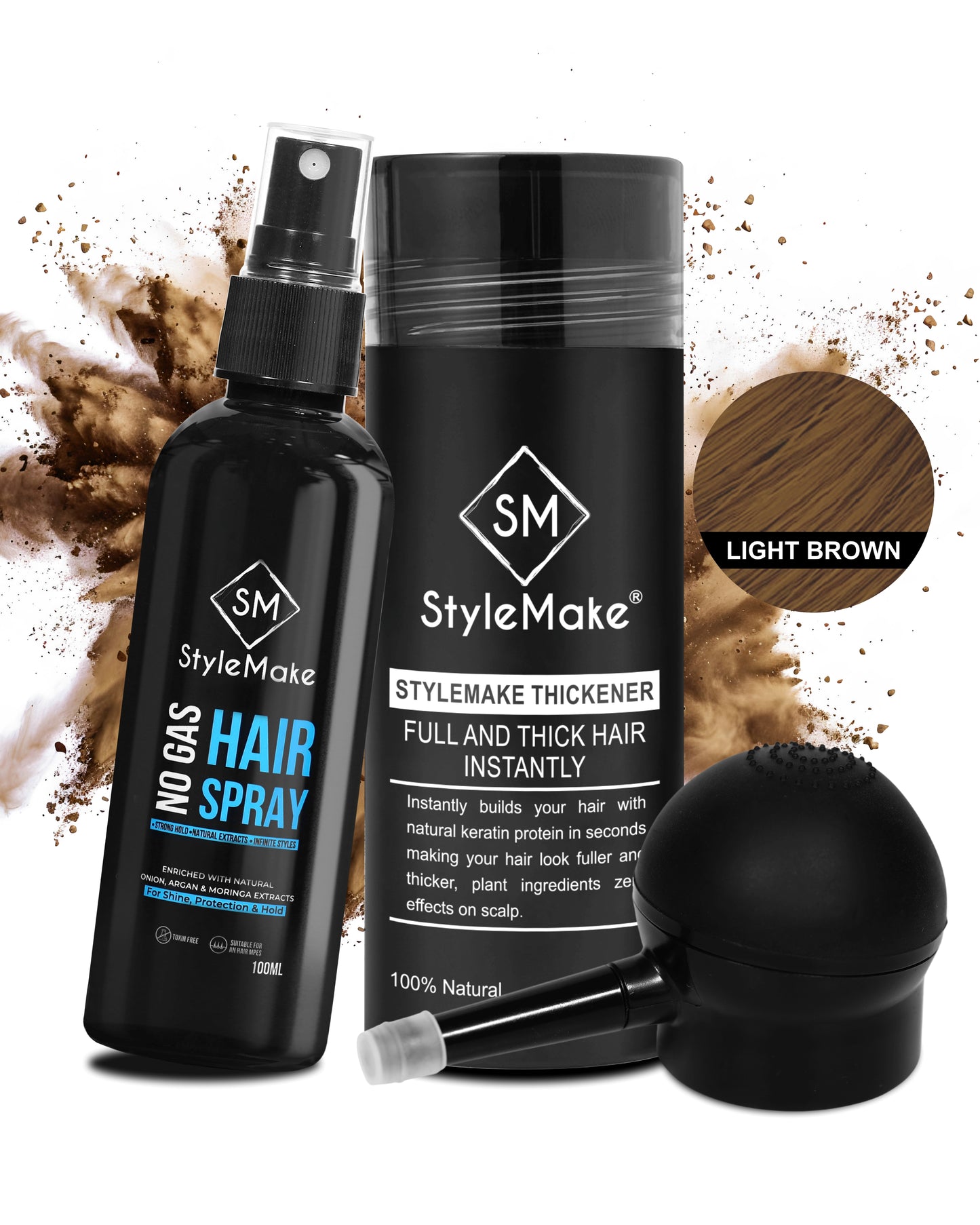 StyleMake Thickener 28g CC Hair Fibers