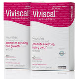 2 * VIVISCAL MAXIMUM STRENGTH SUPPLEMENTS (120 TABLETS) - Pack of Two