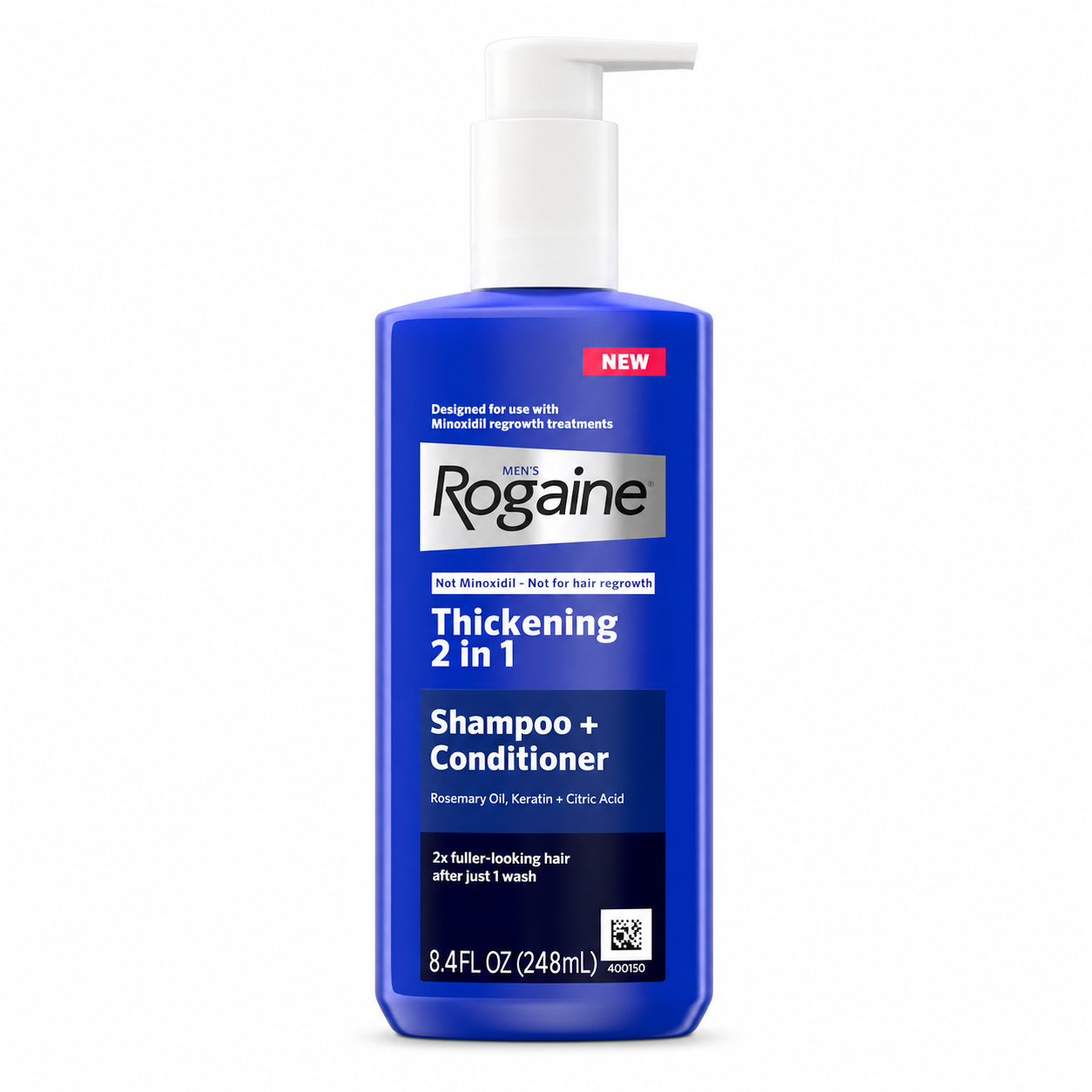 Rogaine Hair Thickening 2-in-1 Shampoo + Conditioner - Men 248 ml