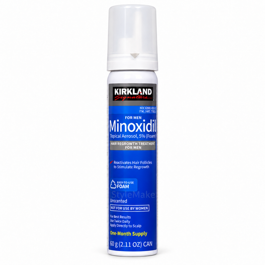 Kirkland 1 Month Supply Minoxidil 5% Foam Hair Regrowth For Men