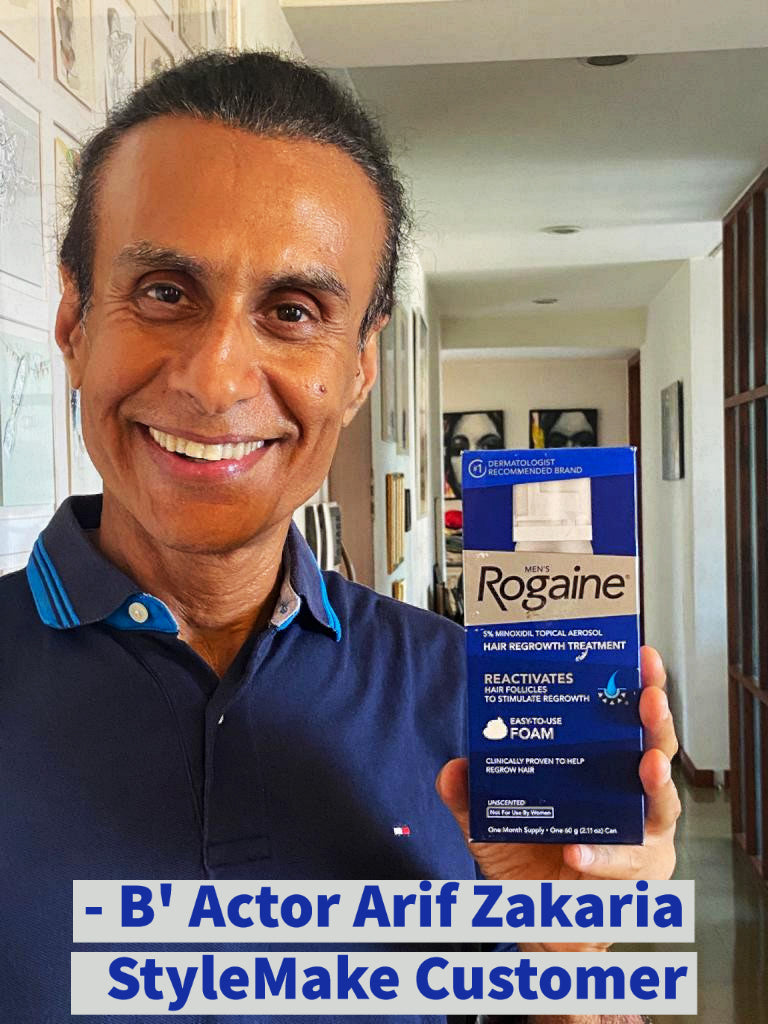 1 Month Supply Rogaine Foam 5% Men Hair Loss