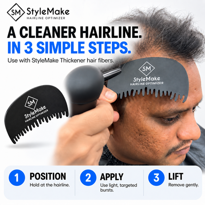StyleMake HAIRLINE OPTIMIZER – Precision Tool for Hair Fibers/Thickener