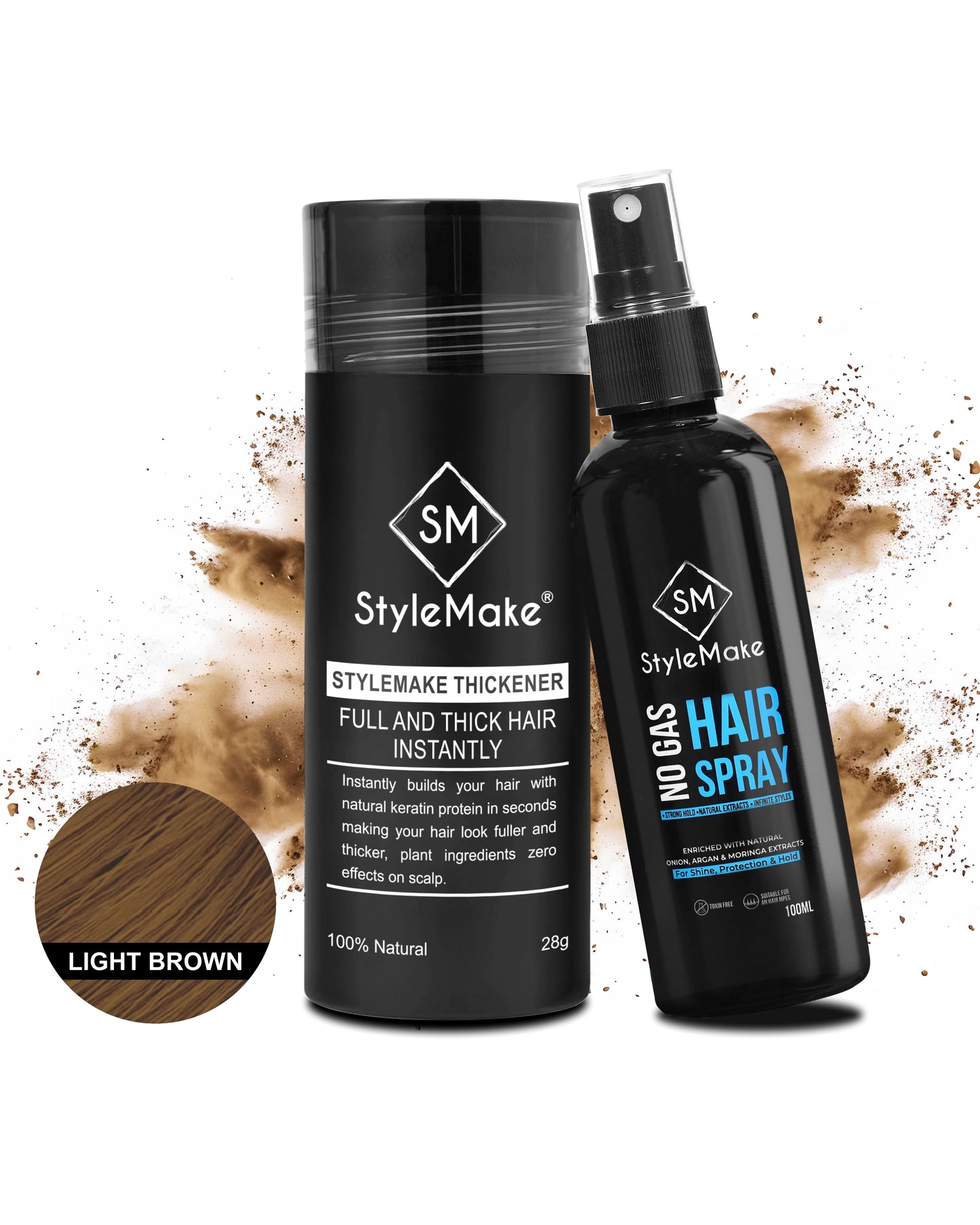 StyleMake Thickener 28g CC Hair Fibers