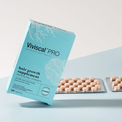 Viviscal Professional dietary hair growth supplement tablets for thinning hair dual action complex in India and worldwide delivery.