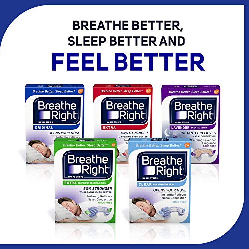 Breathe Right Nasal Strips in India Original 30 Large Tan Strips