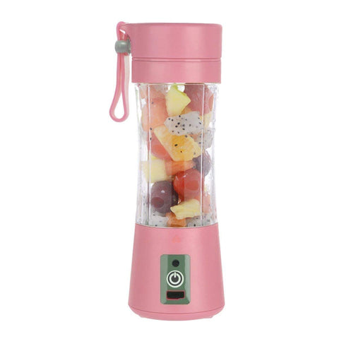 Stylemake™ Blender 6 Blade Blender 380ml Fruit Mixing Machine with USB Charger Cable for Superb Mixing, USB Juicer Cup