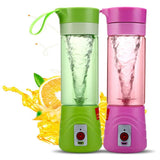 Stylemake™ Blender 6 Blade Blender 380ml Fruit Mixing Machine with USB Charger Cable for Superb Mixing, USB Juicer Cup