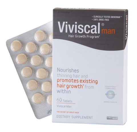 2 * VIVISCAL MAN SUPPLEMENTS 120 CAPSULES ( Pack of Two )