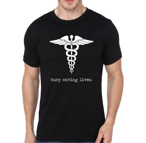 Busy Saving Lives - Doctor T-shirt
