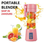 Stylemake™ 6 Blade Blender 380ml Fruit Mixing Machine - High Quality USB Blender