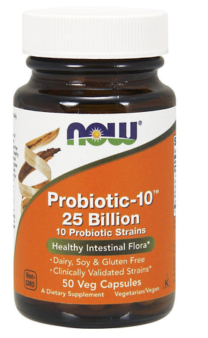 Now Foods, Probiotic 10, 25 Billion