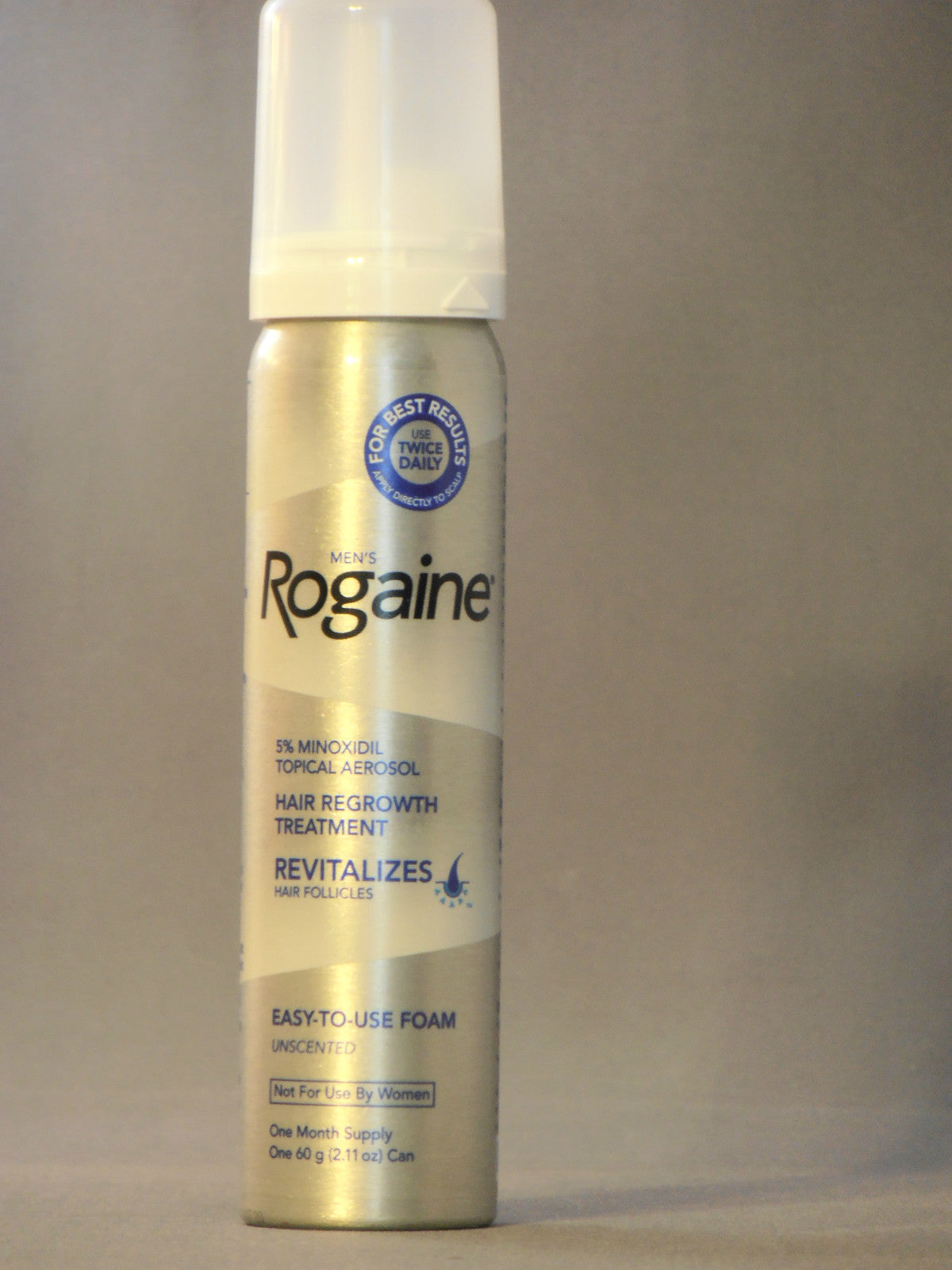 1 Month Supply Rogaine Foam 5% Men Hair Loss