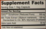 Now Foods, Glutathione 500mg Plus, 60 Vcaps